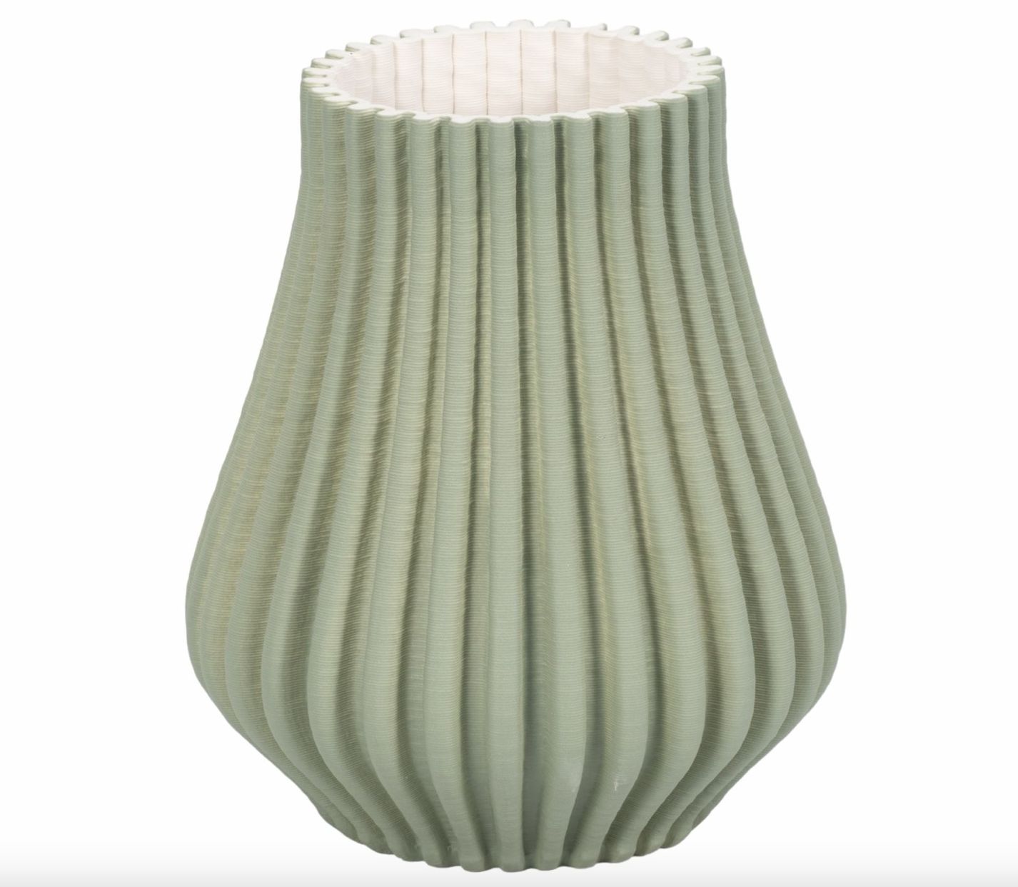 Ceramic Green Vase 9" Ceramic Green Vase 9"