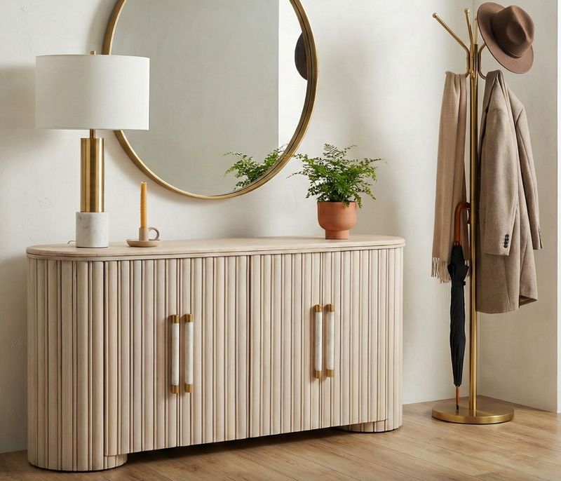 Cool White Cabinet 72x17x34