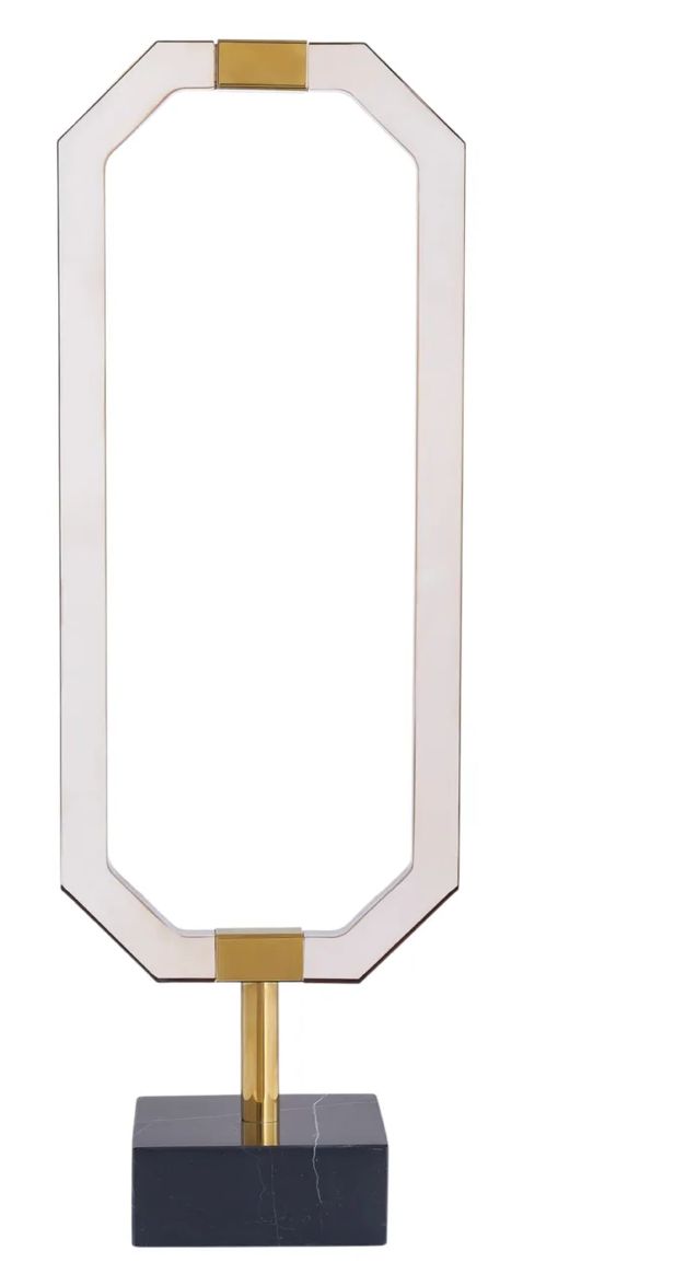 Clear Gold Stand 19" Clear Gold Stand 19"