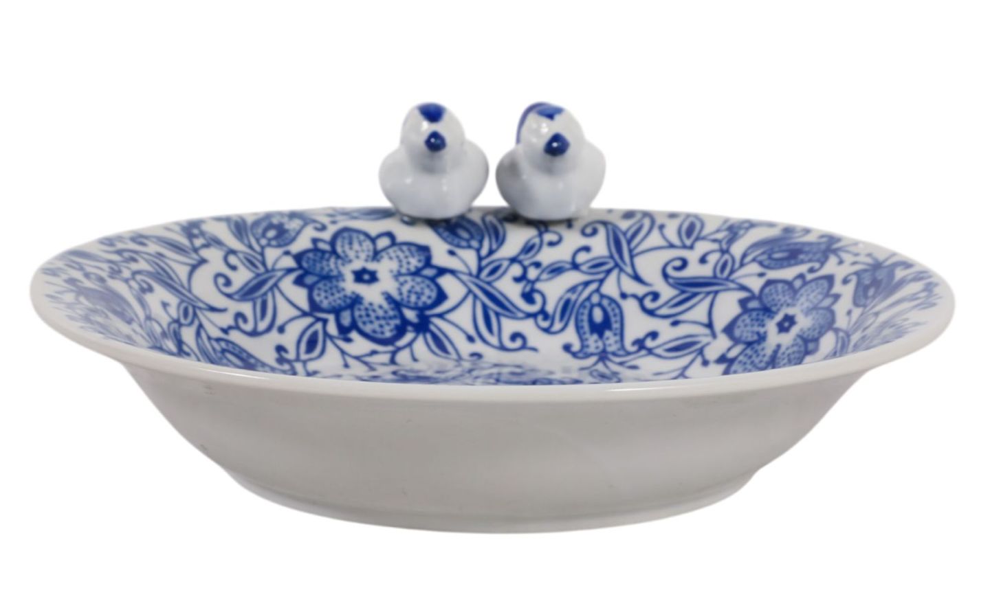 Ceramic Blue Bird Bowl