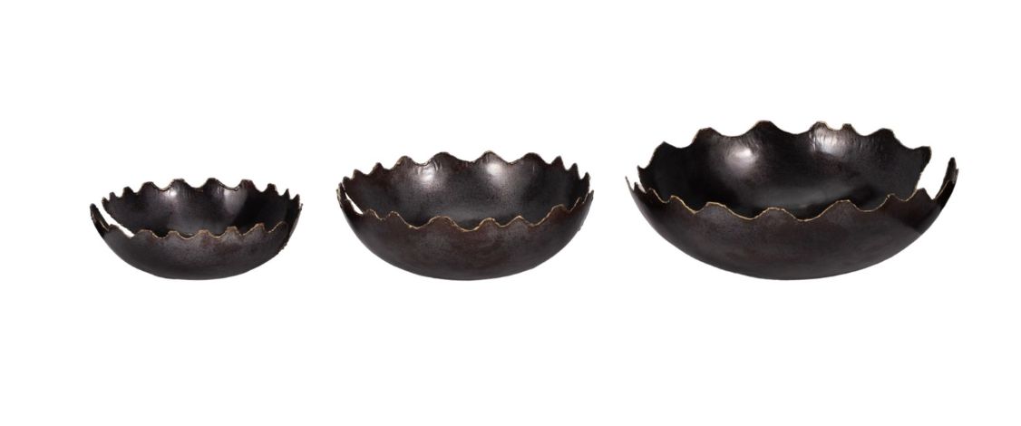 Black Bowls S/3 Black Bowls S/3