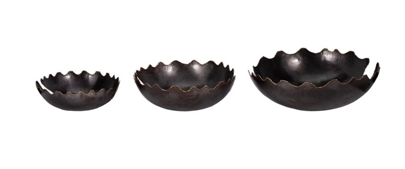 Black Bowls S/3 Black Bowls S/3