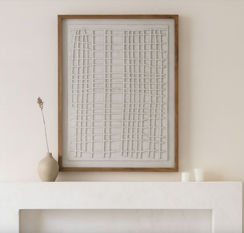 Paper Mache Wall Art 37x48 Paper Mache Wall Art 37x48