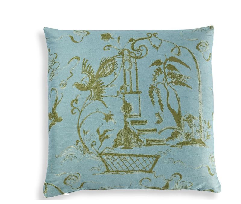Sky Olive Jacquard Pillow 20x20 Sky Olive Jacquard Pillow 20x20