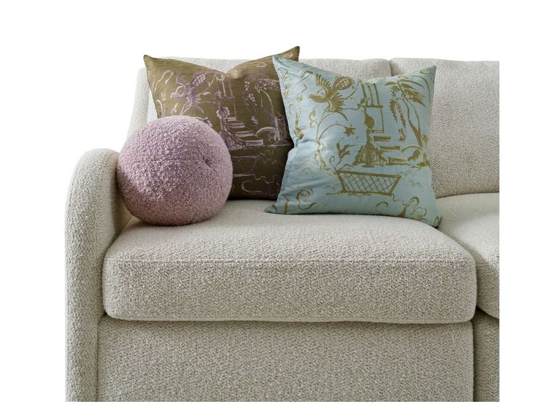 Sky Olive Jacquard Pillow 20x20