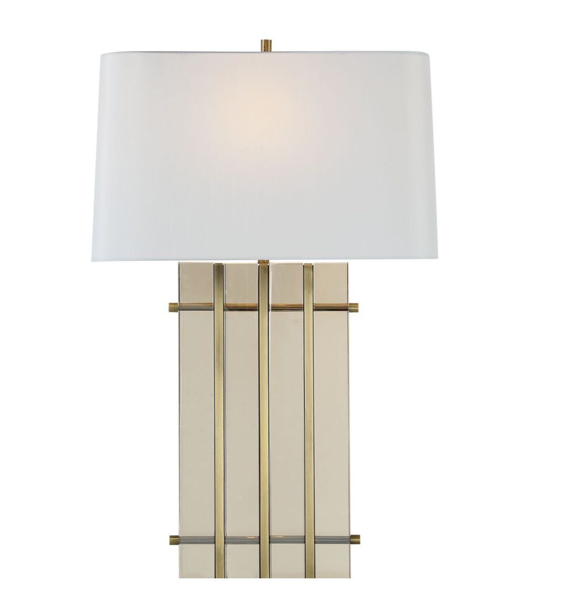 Champagne Crystal Table Lamp