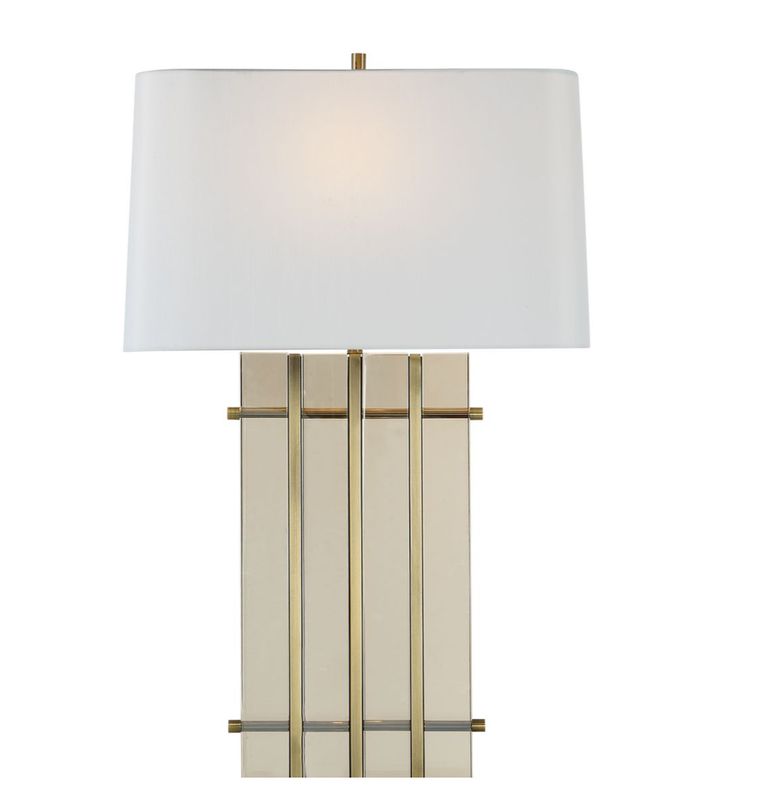 Champagne Crystal Table Lamp