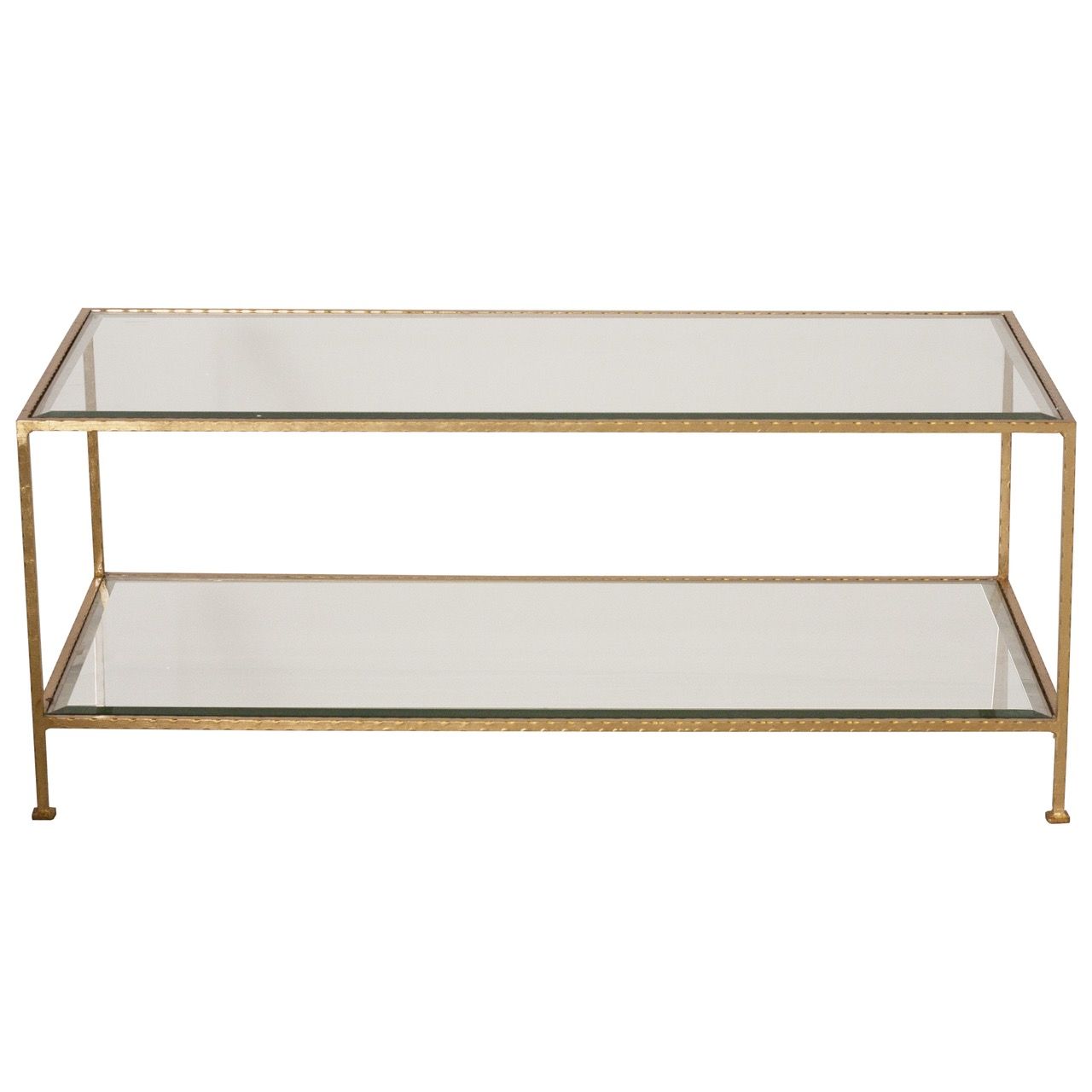 Bevelled Glass Coffee Table