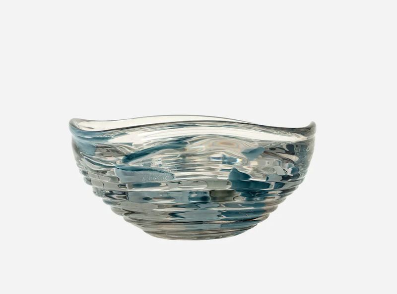 Teal Glass Bowl Teal Glass Bowl