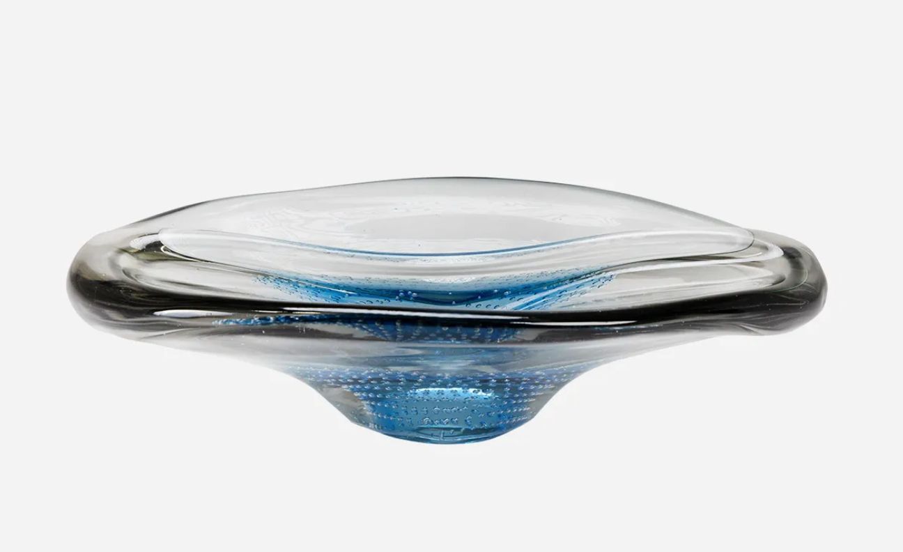 Blue Glass Bowl