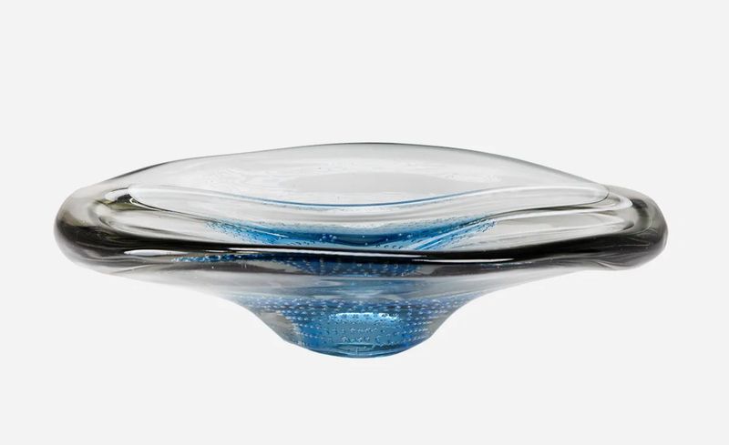 Blue Glass Bowl Blue Glass Bowl