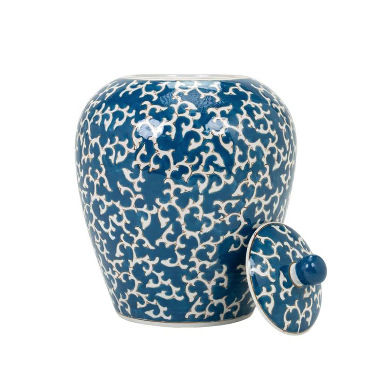 Tall Tins Lidded Jar