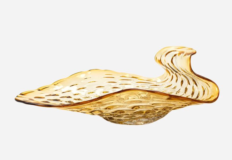 Gold Glass Bowl Gold Glass Bowl