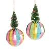 5.75" Tree Topped Ornament 5.75" Tree Topped Ornament