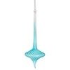 10" Neon Blue Finial Ornament 10" Neon Blue Finial Ornament