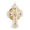 5.5" Jeweled Cross Ornament 5.5" Jeweled Cross Ornament