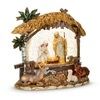 8.5" Lighted Nativity Water Lantern