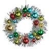 7" Tinsel Wreath Ornament
