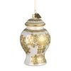 4" Gold Ginger Jar