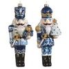 8.25" Chinoiserie Nutcracker Ornament 8.25" Chinoiserie Nutcracker Ornament