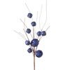 27" Jingle Bell Spray Blue 27" Jingle Bell Spray Blue
