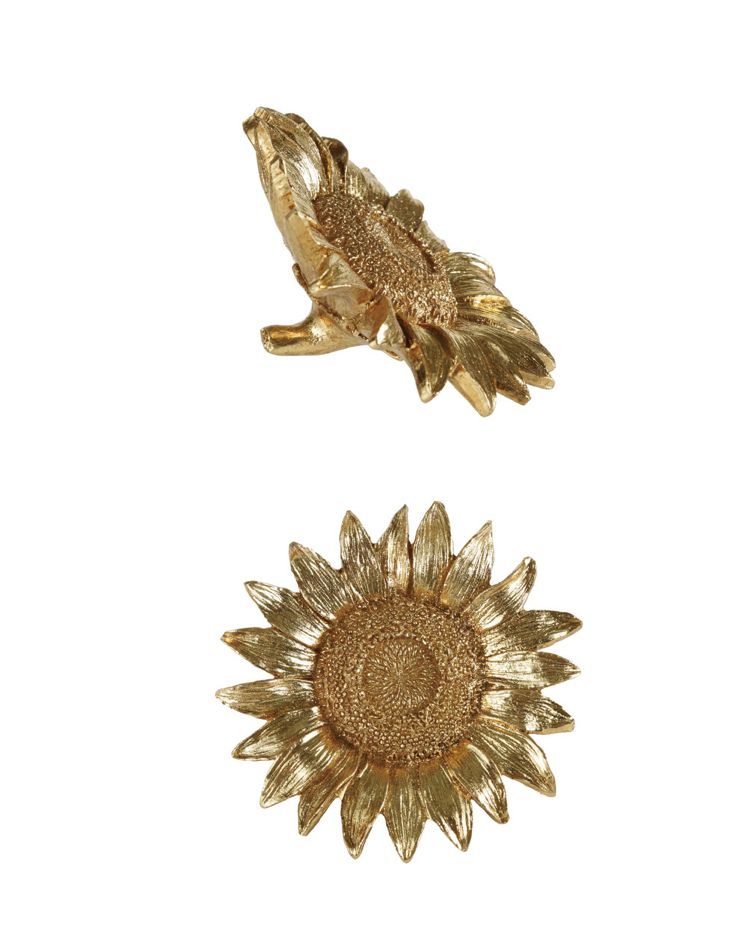 Gold Resin Sunflower