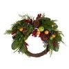 29" Asymmetrical Mixed Fruit Wreath