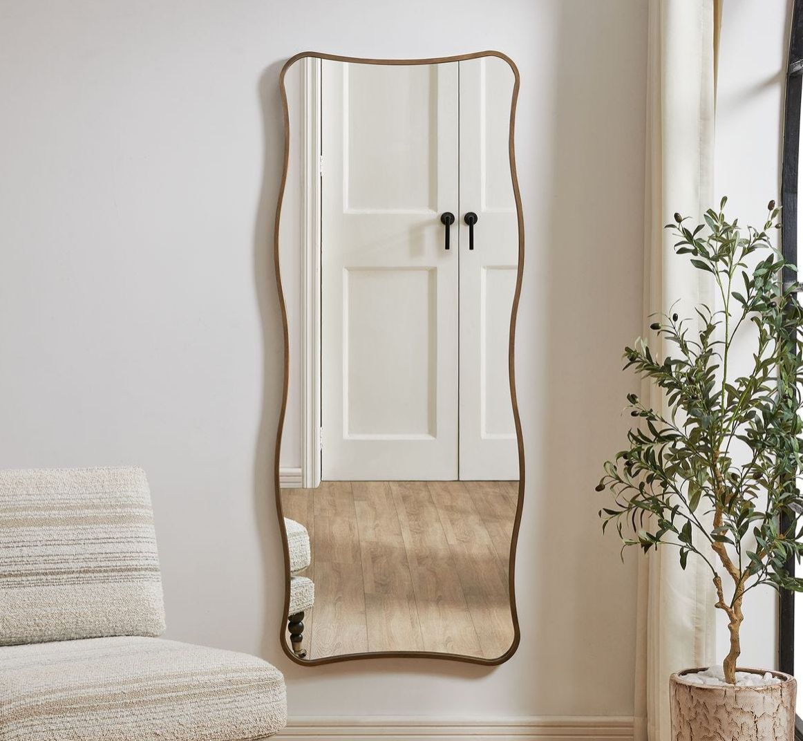 Gold Tall Mirror 28W X 68H