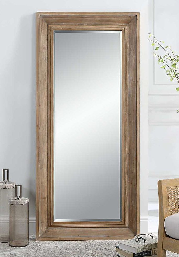 Natural Bevel Mirror 70H 32W Natural Bevel Mirror 70H 32W