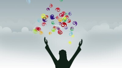 motion video for the misk foundation logo