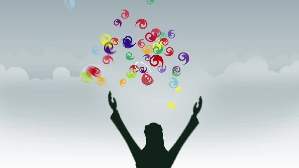 motion video for the misk foundation logo