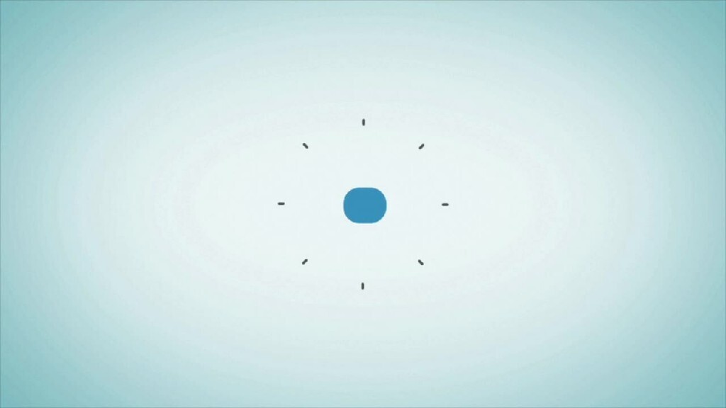 a motion video showing the logo of Twitter and the sign of the tweet