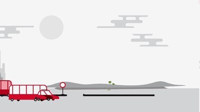 a motion video talking about traffic jam