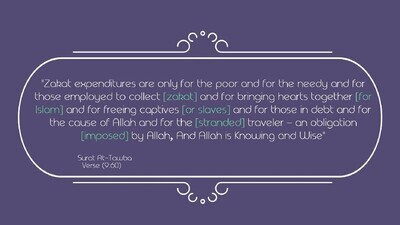 a motion video about zakat in islam