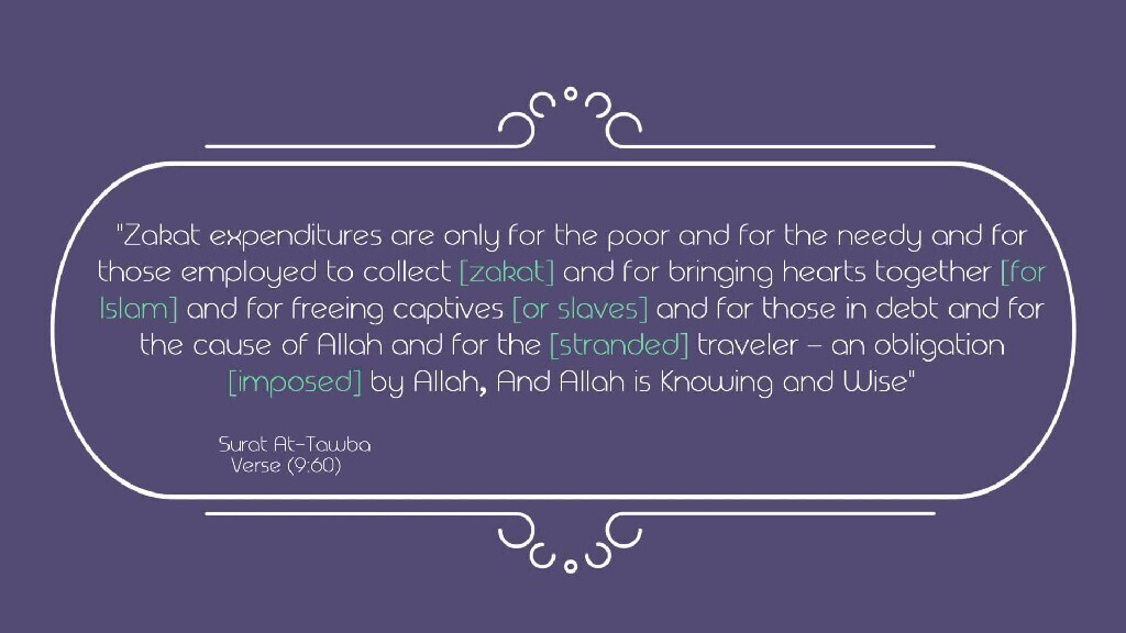 a motion video about zakat in islam