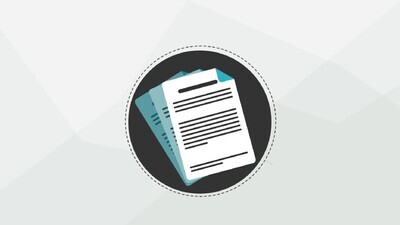 A Motion Video For Documents With Some Circles With Logos On Theme