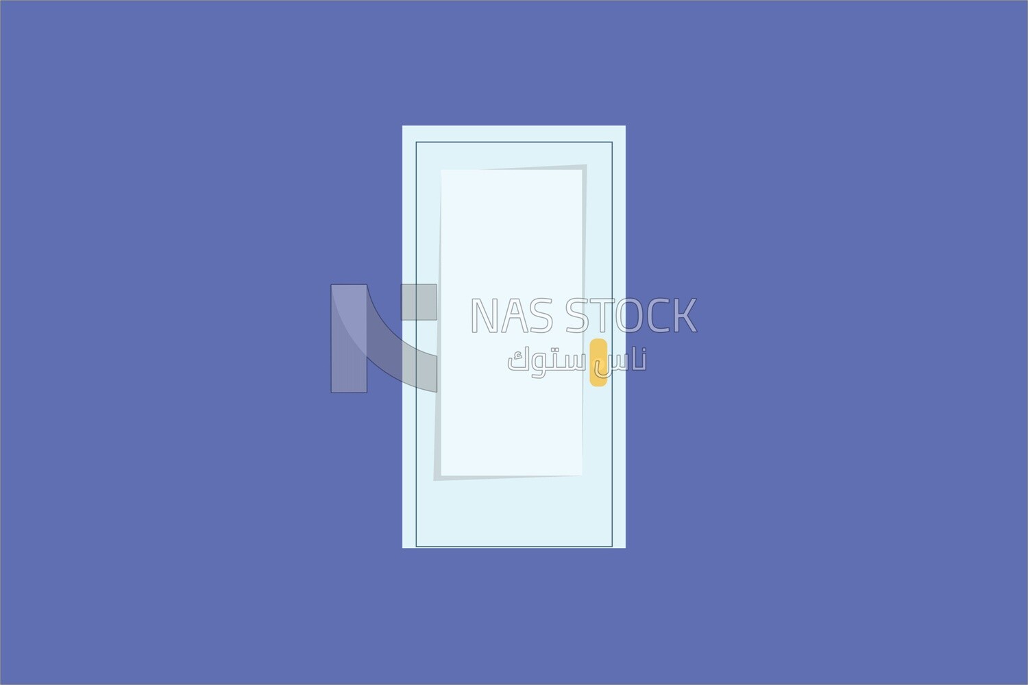 Blue door