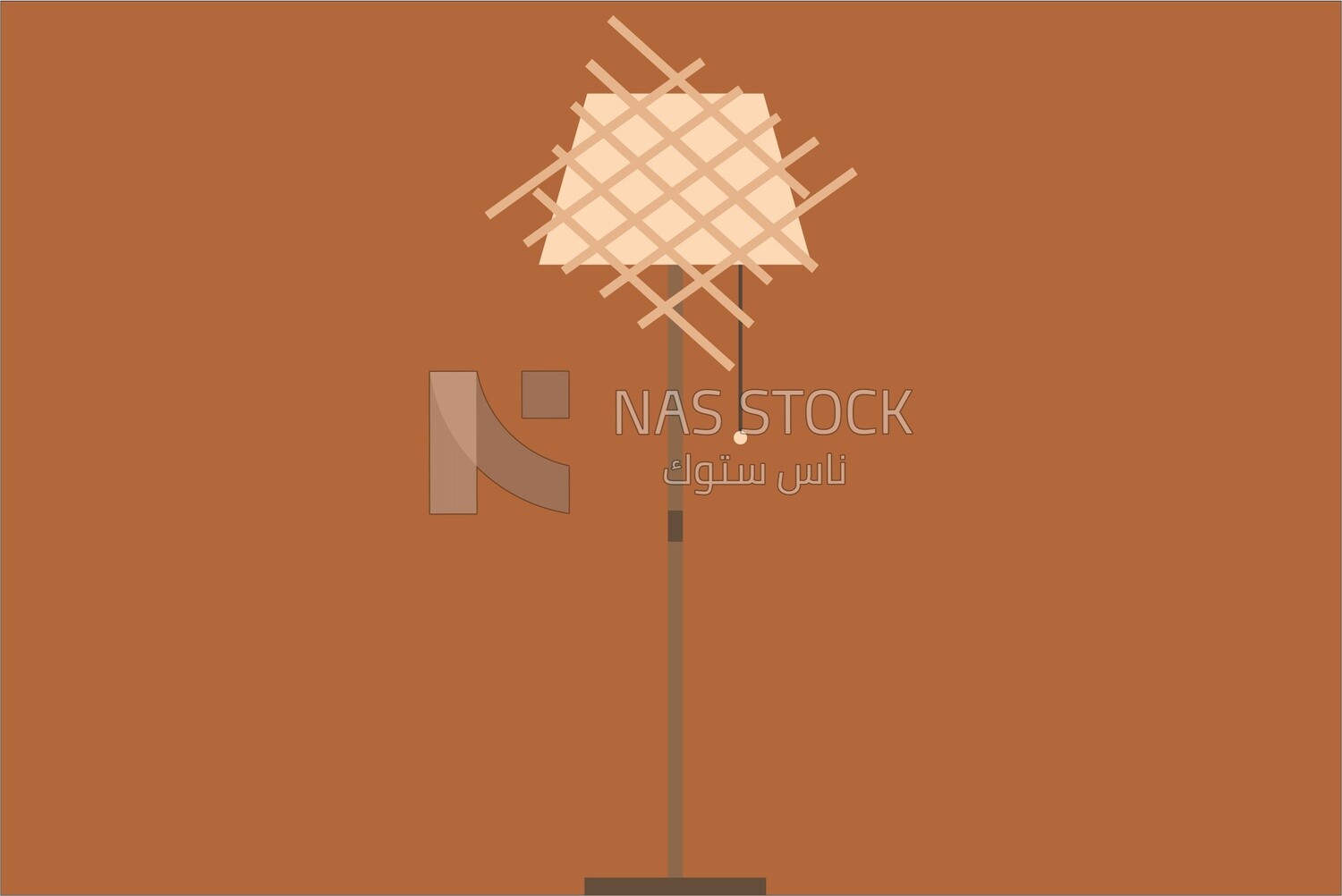 Tall pillar lamps