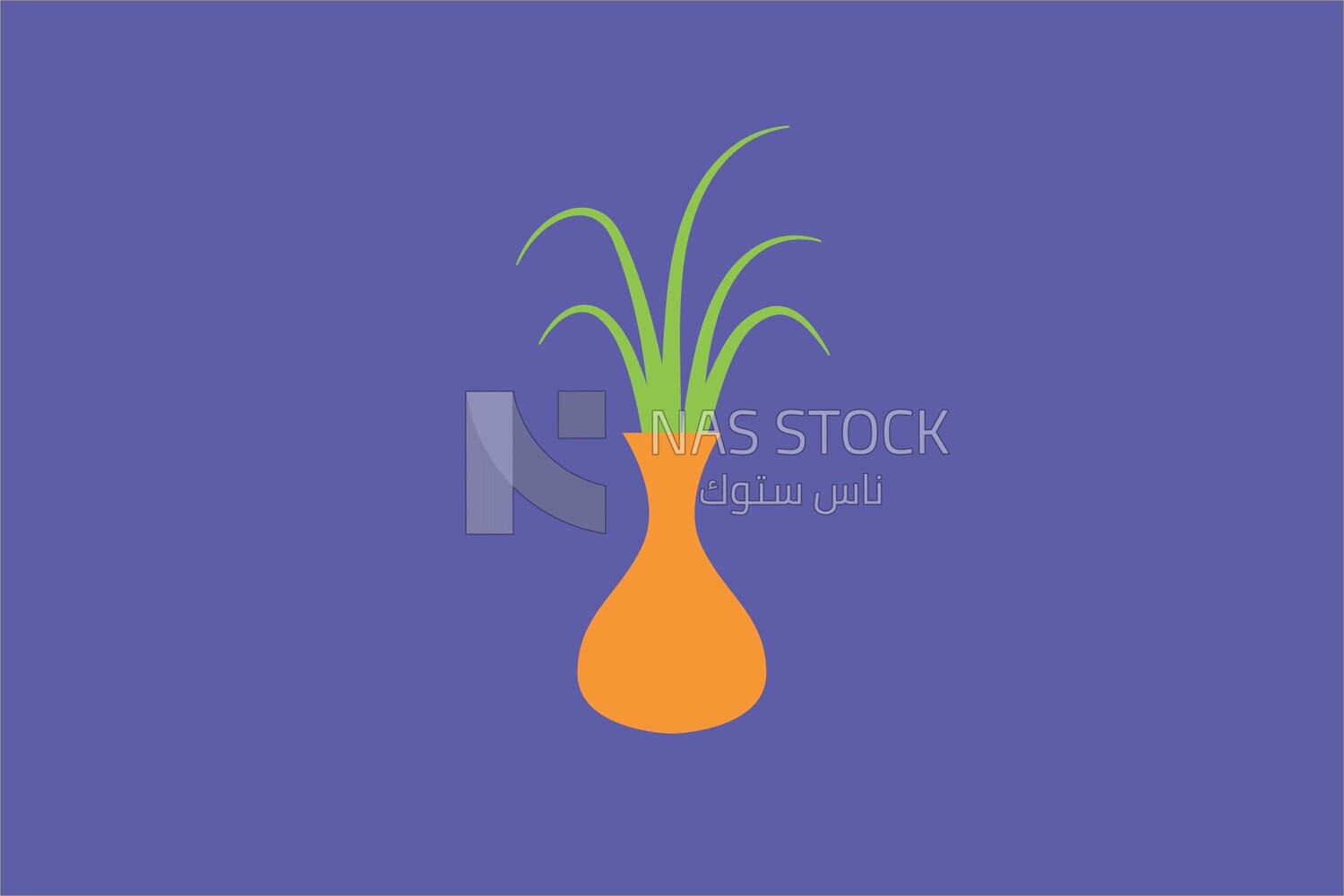 Yellow vase