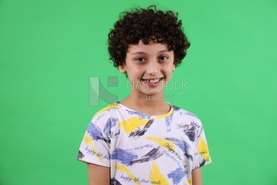 A close up photo of a boy