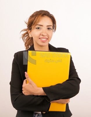 A woman wearing casual clothes