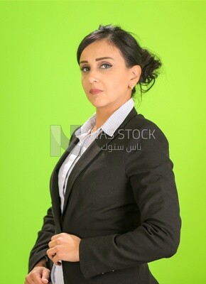 A woman wearing casual clothes