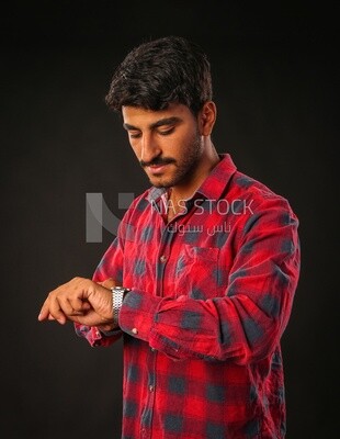 A man wearing casual clothes
