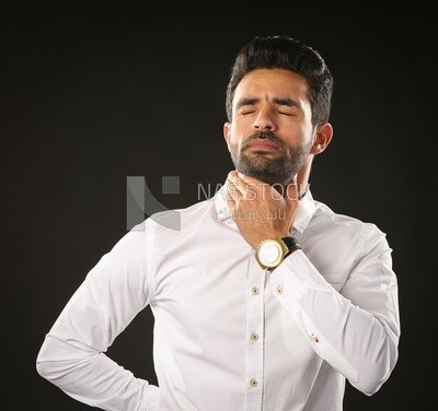A man wearing casual clothes