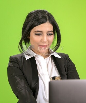 A woman wearing casual clothes