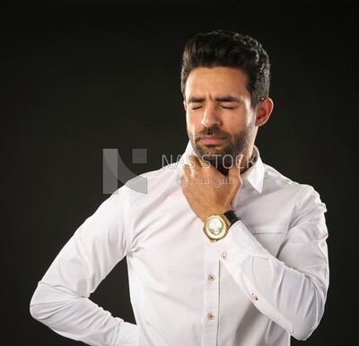 A man wearing casual clothes