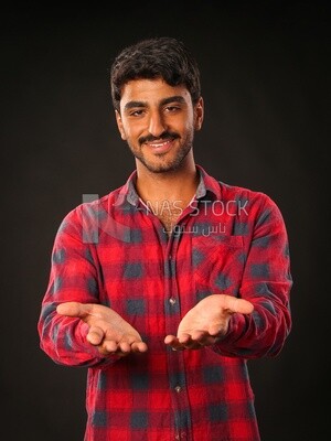A man wearing casual clothes