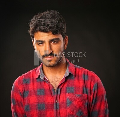 A man wearing casual clothes