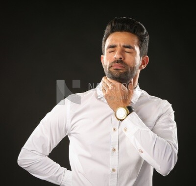 A man wearing casual clothes