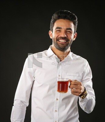 A man wearing casual clothes